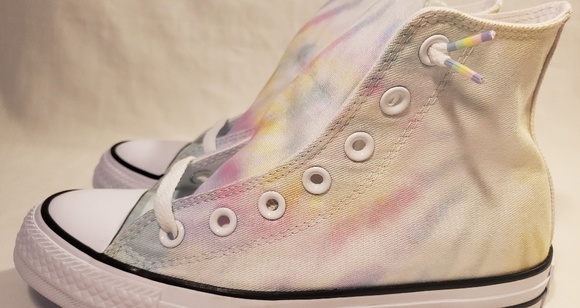 Women's Converse Chuck Taylor All Star Hi Tie Dye - Picture 5 of 6